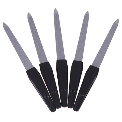 1 τεμ. από ανοξείδωτο ατσάλι Γυναικεία λίμα νυχιών διπλής όψης Εργαλείο μανικιούρ πεντικιούρ νυχιών