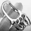 Keychain in The Shape of a Small Footprint, Multi-Ring Personalized Anti-Loss Accessory for Car Keys