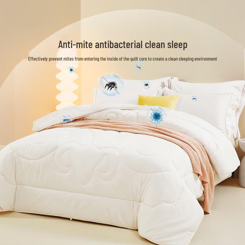 Luolai Australian Wool Anti-mite Quilt and Pillow Set