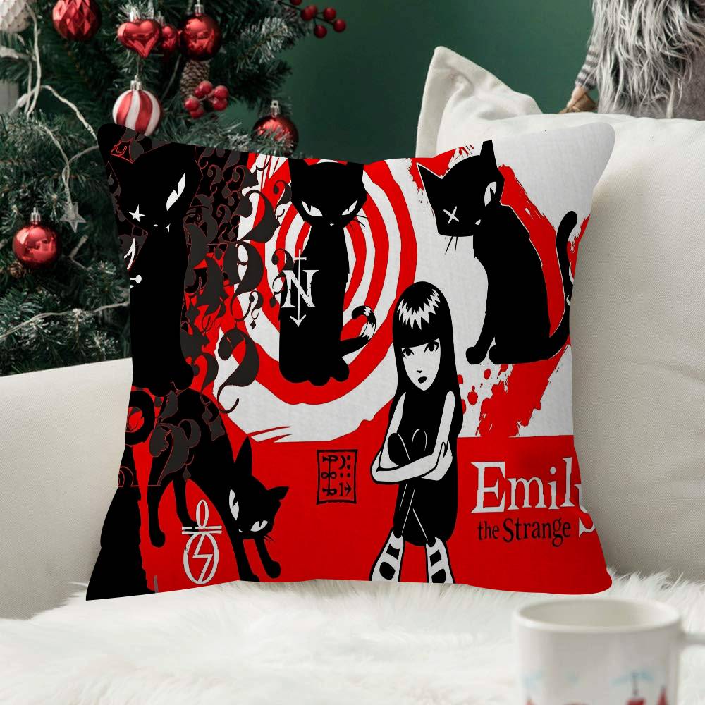 EEmily the SStrange Fashion Decorative Pillowcase Throw Cover Pillow Case Cushion For Living Room Square Home Decor