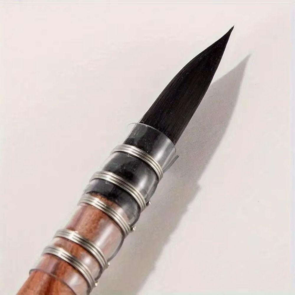 High Quality Watercolor Brush Nylon Fiber Oil Painting Brush Edge Hook Line Pen Drawing Materials