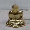 Japanese Souvenir Great Buddha inches cm in Made in Japan Statue, 1.6 (5.1 length), Gold,