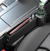 Car Right Seat Side Pocket Organizer Gap Crevice Filler Storage Box w/Cup Holder