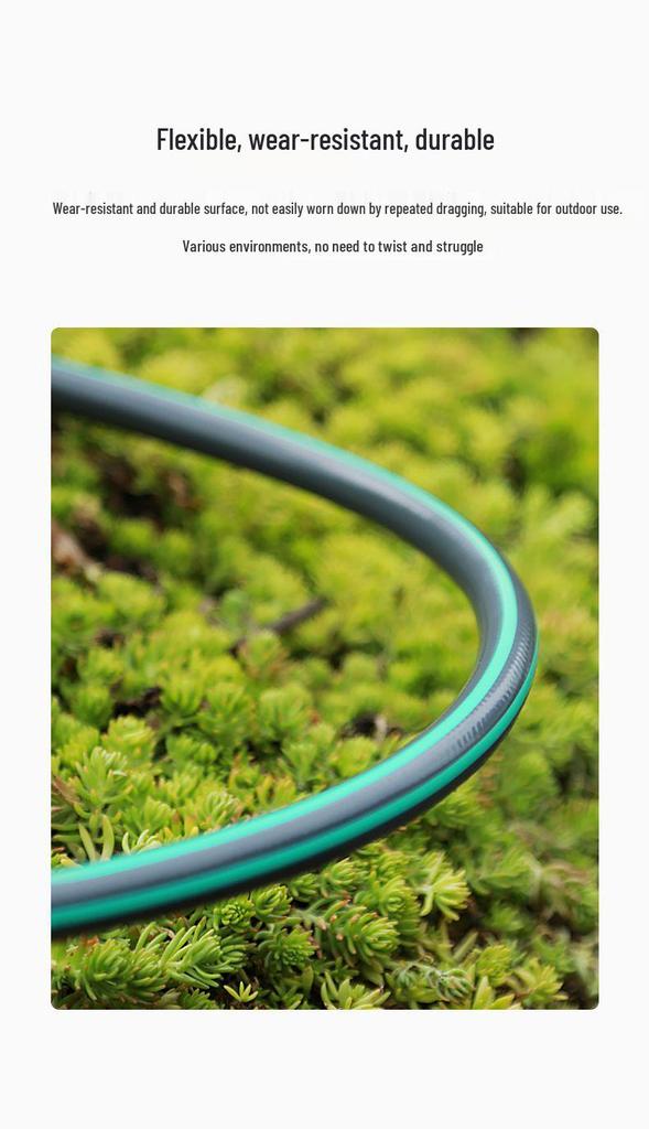 Telescopic Car Wash & Garden Hose Reel with High-Pressure Water Gun and Automatic Retractable Storage