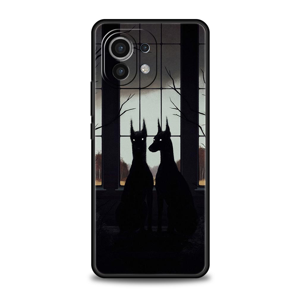 

Doberman Dog Phone Case Cover for Xiaomi Mi 17 Pro Max 15 14 13 12 11 Ultra 15T 14T 13T 12T 11T Pro Lite Soft TPU Shell Fundas for 17 Pro Max