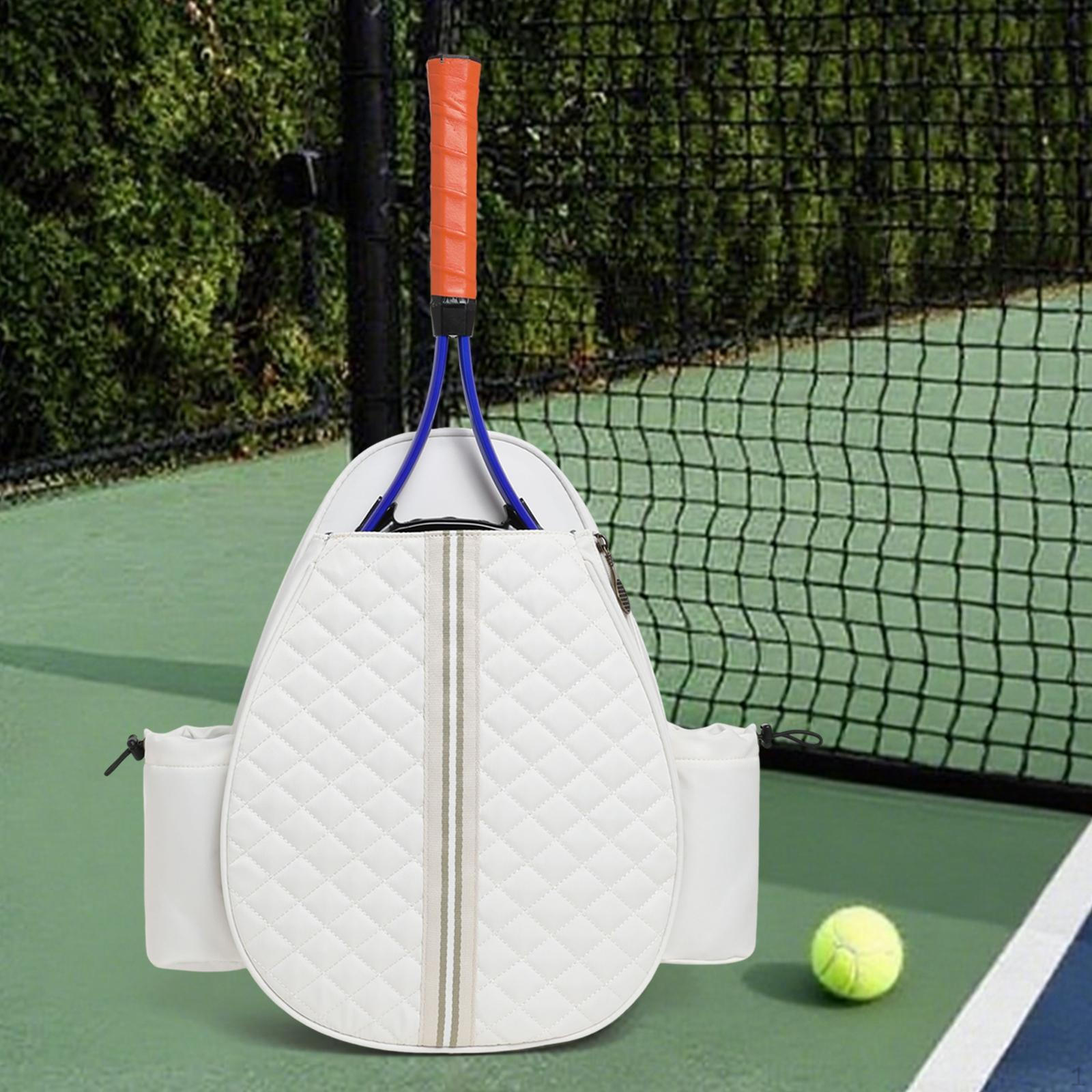 

Сумка для бадминтонной ракетки, Сумка-рюкзак через плечо для пиклбольных ракеток, Портативная, Кроссбоди, для женщин и мужчин