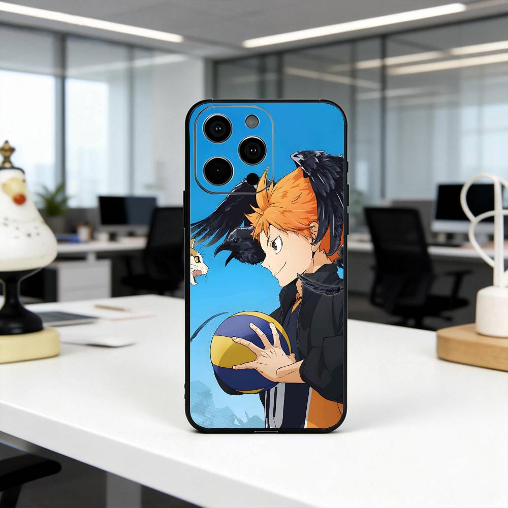 S-Shoyo H-Hinata JUNGE H-Haik-yu Handyhülle Silikon Weich Für IPhone 17 16 15 14 13 12 11 X XR Plus Pro Max Plus