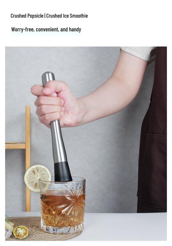 Stainless Steel Bartender Set: Boston Shaker & Cocktail Tools