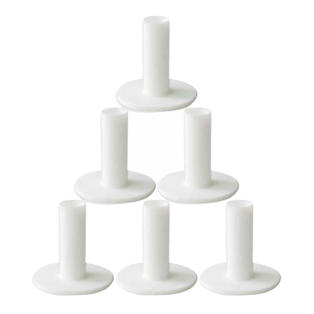 6 Pack Golf Tees for Driving Range Practice