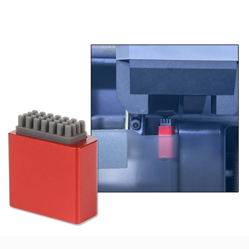 3D Printer Accessories Parts Nozzle Wiper for Lab X1 P1 P1S Silicone Brush Print Head Cleaner Printer Head Wiping
