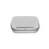 6Pcs Mini Metal Hinged Tin Box with Lid Empty Tins Jewelry Collect Cases Home Organizer Small Storage for Candy
