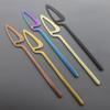 8pcs Colorful Cutlery Set 18/10 Stainless Steel Dinnerware Silverware Flatware Set Dinner Knifes Tableware Western