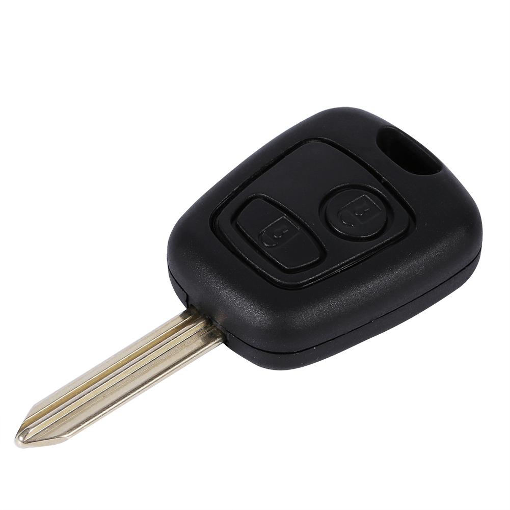 2 Buttons Remote Uncut Blank Blade Key Fob Shell Case For Citroen Saxo Xsara Picasso Berlingo