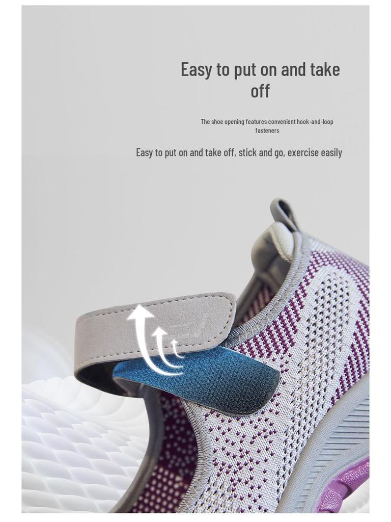 Breathable Casual Soft Sole Walking Shoes for Middle-Aged & Elderly Women