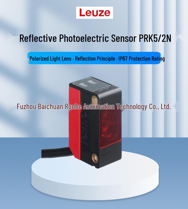 Leuze PRK5/2N Reflective Photoelectric Sensor 50117707 - Brand New, Inquire for Price