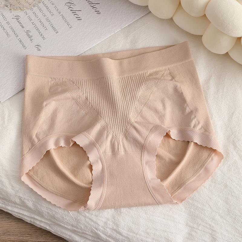 

Большой размер Женские Весенне-осенние Хлопковые Ластовицы Антибактериальные Подтягивающие Бедра Живот Утягивающие Бедра Талию Треугольные Трусы One size телесный