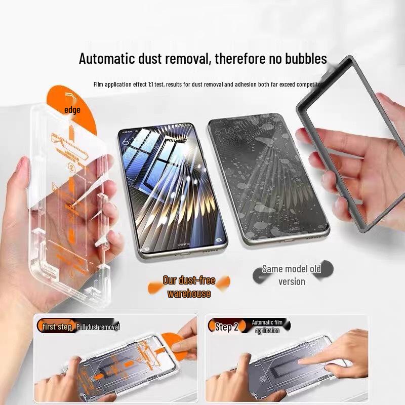 HD Netlik ve Kolay Toz Giderme Özellikli iPhone 17 Pro Max Gizlilik Korumalı Temperli Cam Film