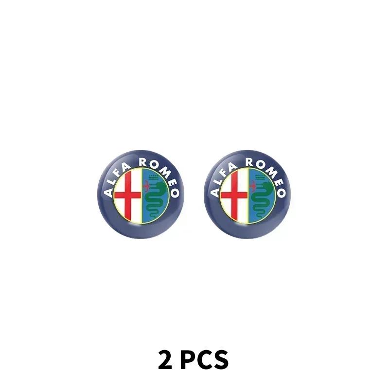 

For Alfa Romeo Car Door Lock Keyhole Sticker Auto Key Sticker Emblem For Alfa Romeo Giulia Stelvio Giulietta 156 159 147 Mito To
