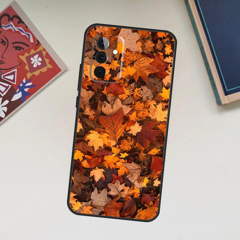 Autumn Leaves Case For Samsung Galaxy A06 A16 A26 A36 A56 A55 A35 A15 A53 A32 A52 A33 A13 A14 A34 A54 A17