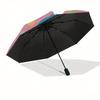 Stitch, Cartoon Automatic Opening and Closing Umbrella - 8 Ribs Portable Folding Umbrella with Plastic Handle, Suitable for Leisure and Hall