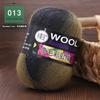100g Wool Yarn Dye Rainbow Wool Flower Gradient Medium Thick Stick Needle Wool Hand Knitting Hat Coat Scarf Line