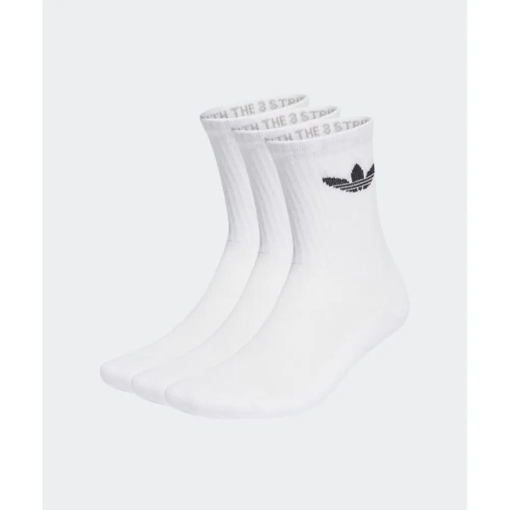 adidas Trefoil Cushion Crew Socks 3P - White IJ5616 4198983 S