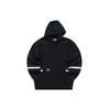 Color Block Logo Sports Loose Hoodie Men Hoodies Deep-Black T11M145207F-BK