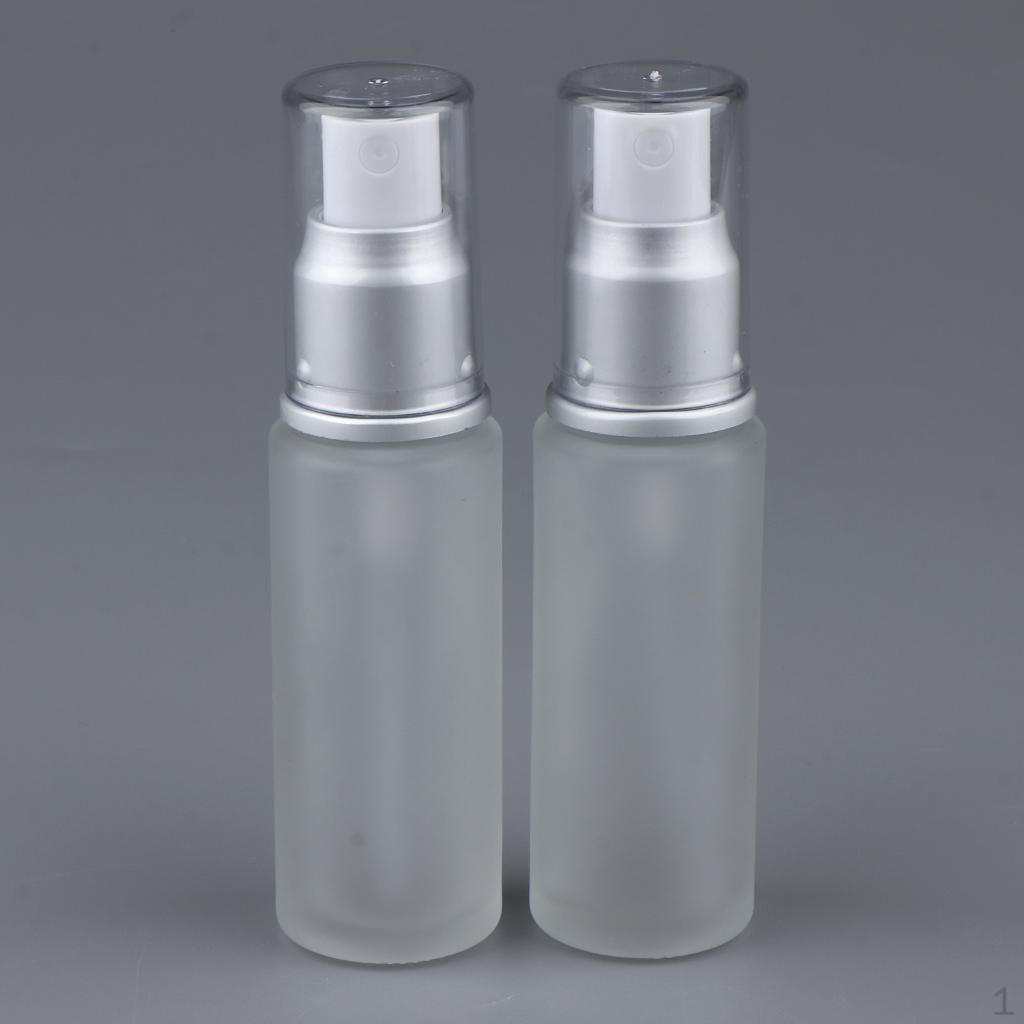 

Бутылка, Стеклянные косметические бутылки, многоразовые, 2 шт., 30 мл 30ML Mist Spray Head