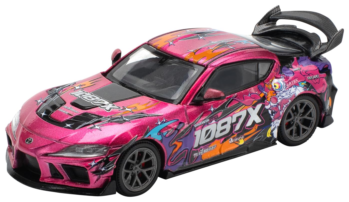 

POP RACE Darwin Pro 66G WBK Supra 1087X Танец льва Готовая модель PR640285 1/64 (A90) -