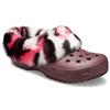 Crocs Classic Clog Casual Cotton Sandals Women Sandals Burgundy 205841-6RF