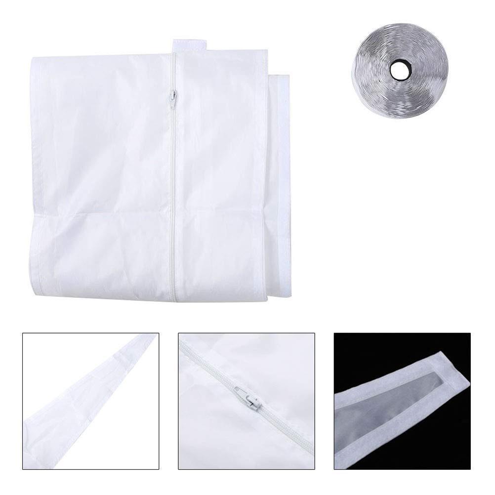 Portable AC Window Seal Kit 4M Airlock Cloth for Sliding Windows