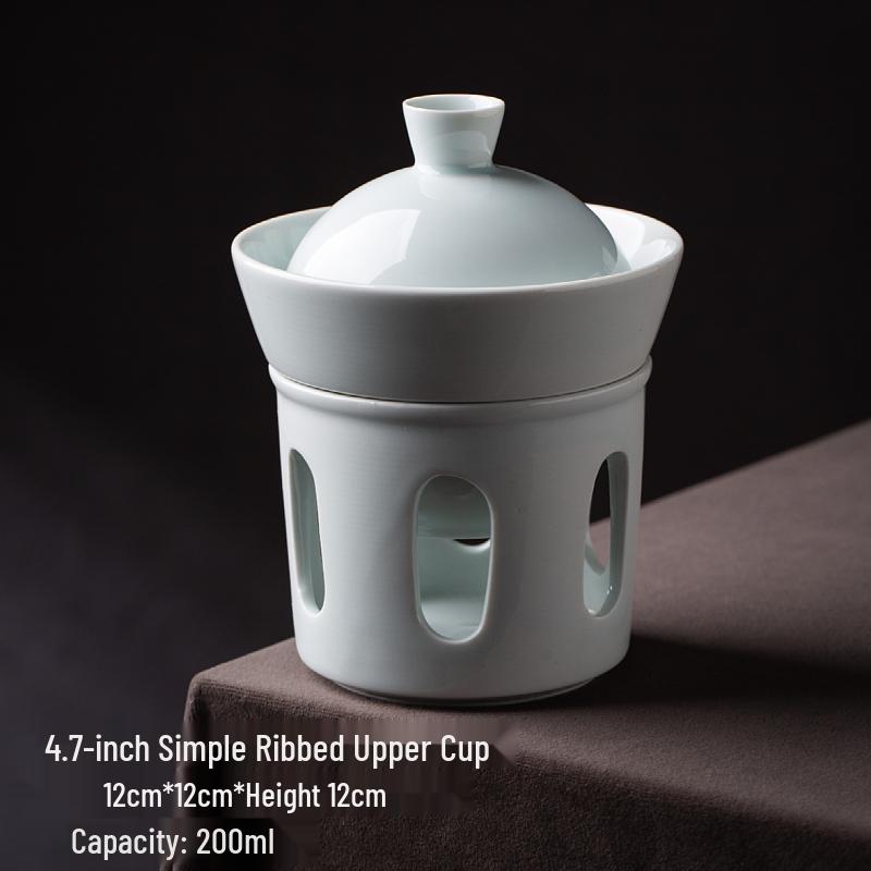 

Chinese Ceramic Soup Bowls with Live Heat Source for Hotels and Restaurants