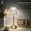 Retro LED Touch Table Lamp with USB Charging for Cafe and Bar Atmosphere