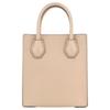 Michael Kors MK Mercer Solid Color Letter Logo Leather Accordion Tote Crossbody Shoulder Mini Women Bags Cream-Pink 35S1GM9T0L-BISQUE