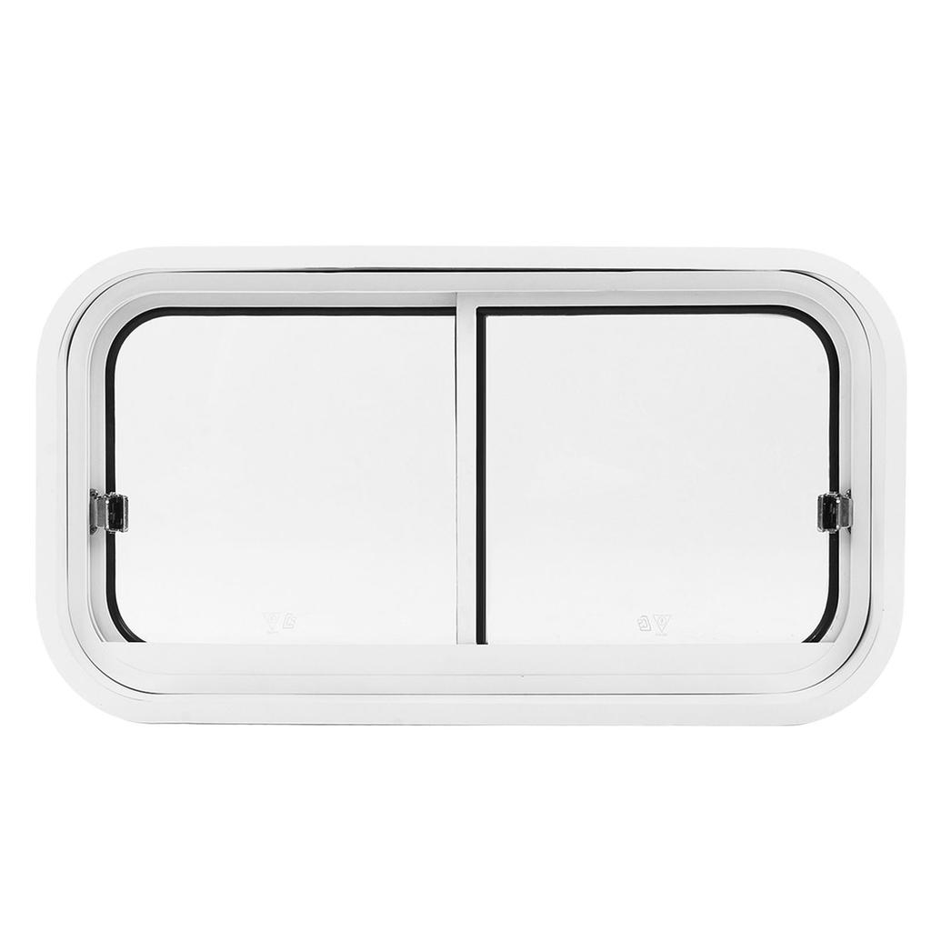 Okno morskie 800x400mm Zaokrąglone Przesuwne Dwukierunkowe Uszczelnione Wodoodporne Wysoka Przepuszczalność Światła dla Statków Jachtów