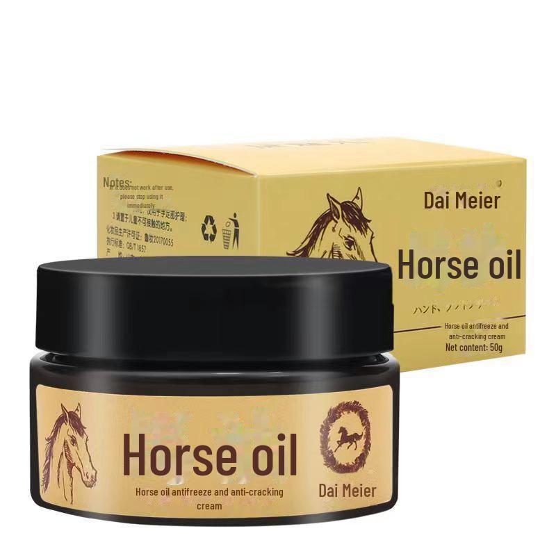 Dai Meier Horse Oil Moisturizing Anti-Cracking Cream for Dry, Cracked Skin