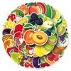 50pcs Waterproof Fruit Cartoon Stickers for DIY Stationery and Planners