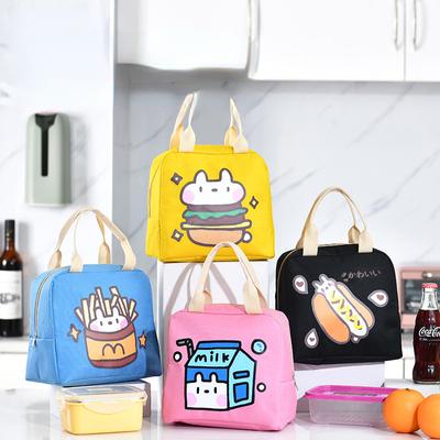 Portable Insulated Thermal Picnic Food Lunch Bag Box Cartoon Tote Food Fresh Cooler Bags Pouch for Women Girl Kids Children Gift