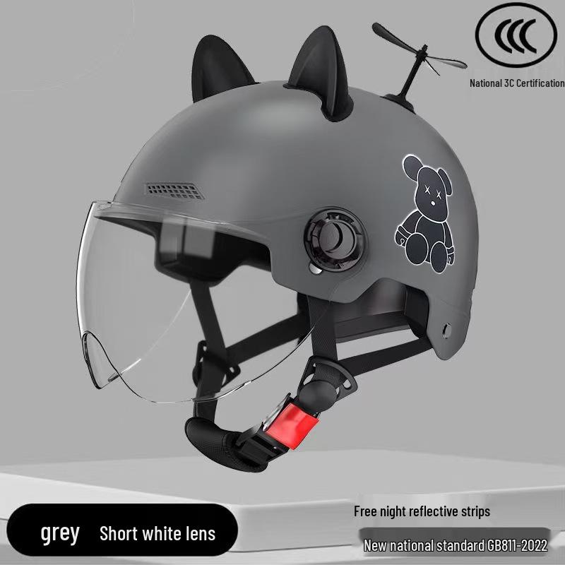 Casco Eléctrico Unisex para Bicicleta y Patinete Certificado 3C, Seguro y Ajustable, Protección Solar, Uso en Todas las Estaciones