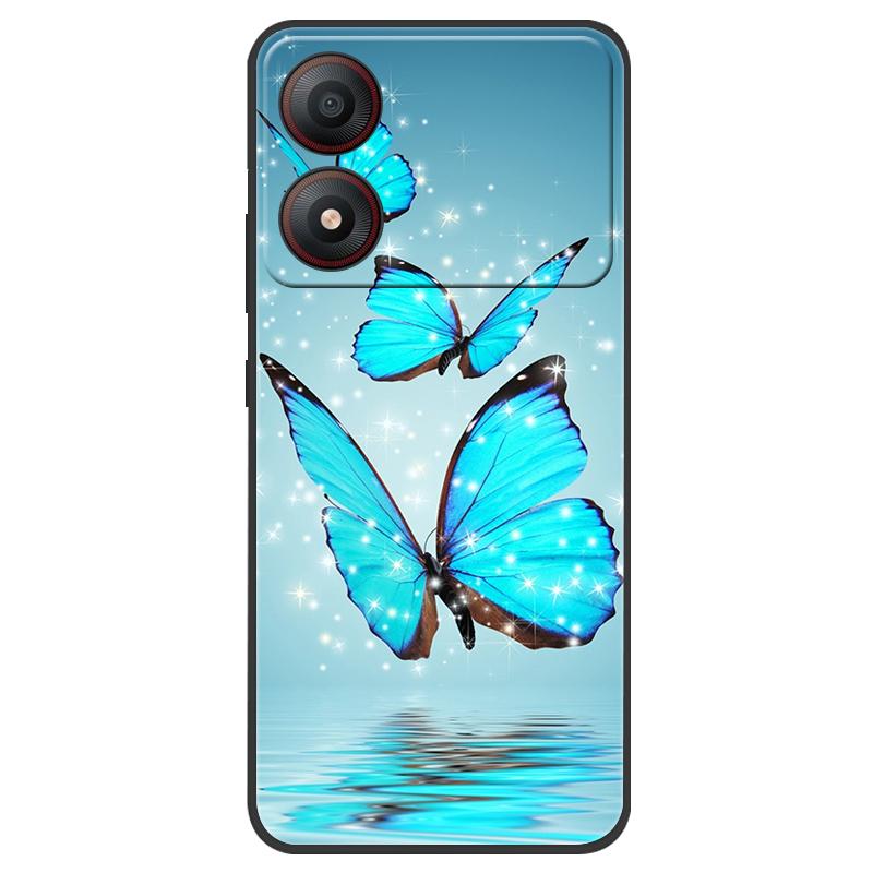 Per ZTE Blade A34 4G Custodia Antiurto TPU Morbido Silicone Cover per Telefono per ZTE Blade A 34 Custodia Verniciata per BladeA34 Lusso Cover