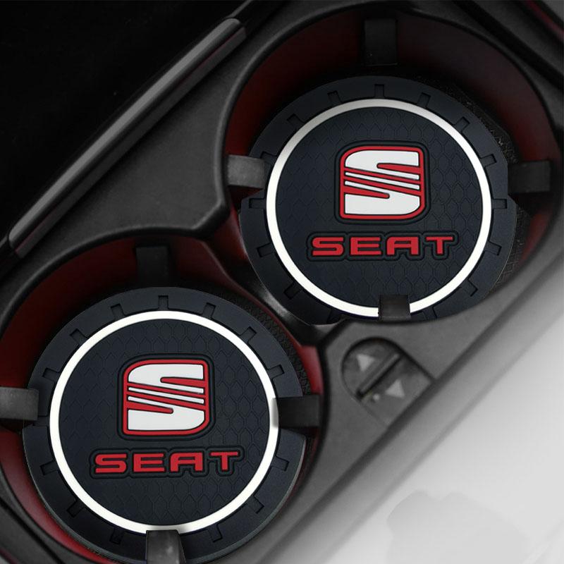 Podložka do držáku nápojů v autě Protiskluzové podložky pod držák lahví Autopříslušenství Pro SEAT Arona Leon MK1 MK2 MK3 Leon Ibiza 6l 6j Altea Alhambra