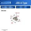 High-Strength JDG Distribution Cabinet Copper Terminal Block