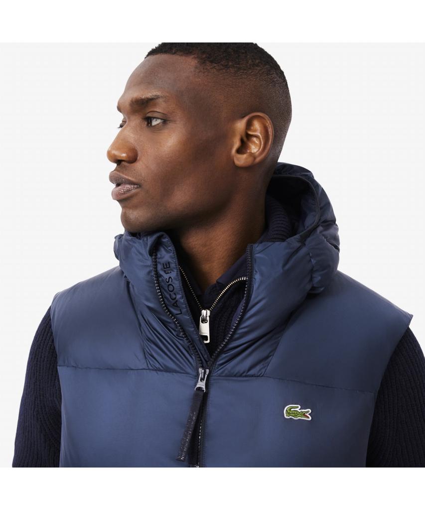Lacoste Men'S Ripstop Duck Down Vest Bh2895-55N 166