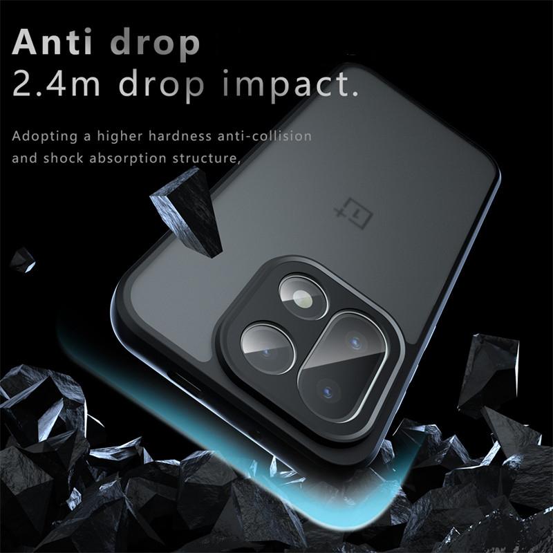 Matte PC For OnePlus 15 Case For OnePlus 15 5G Cover Funda Silicone Shockproof TPU Protective Phone Back Cover For OnePlus 15