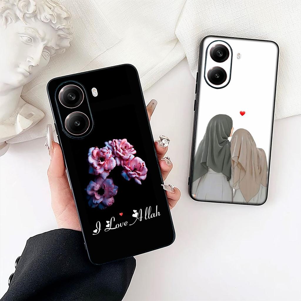 Muslim Girls Muslimah Arabic islamic Cover for Motorola Moto G86 G14 G35 G34 G45 G55 G67 G75 G85 G24 G15 G54 G57 Power Case