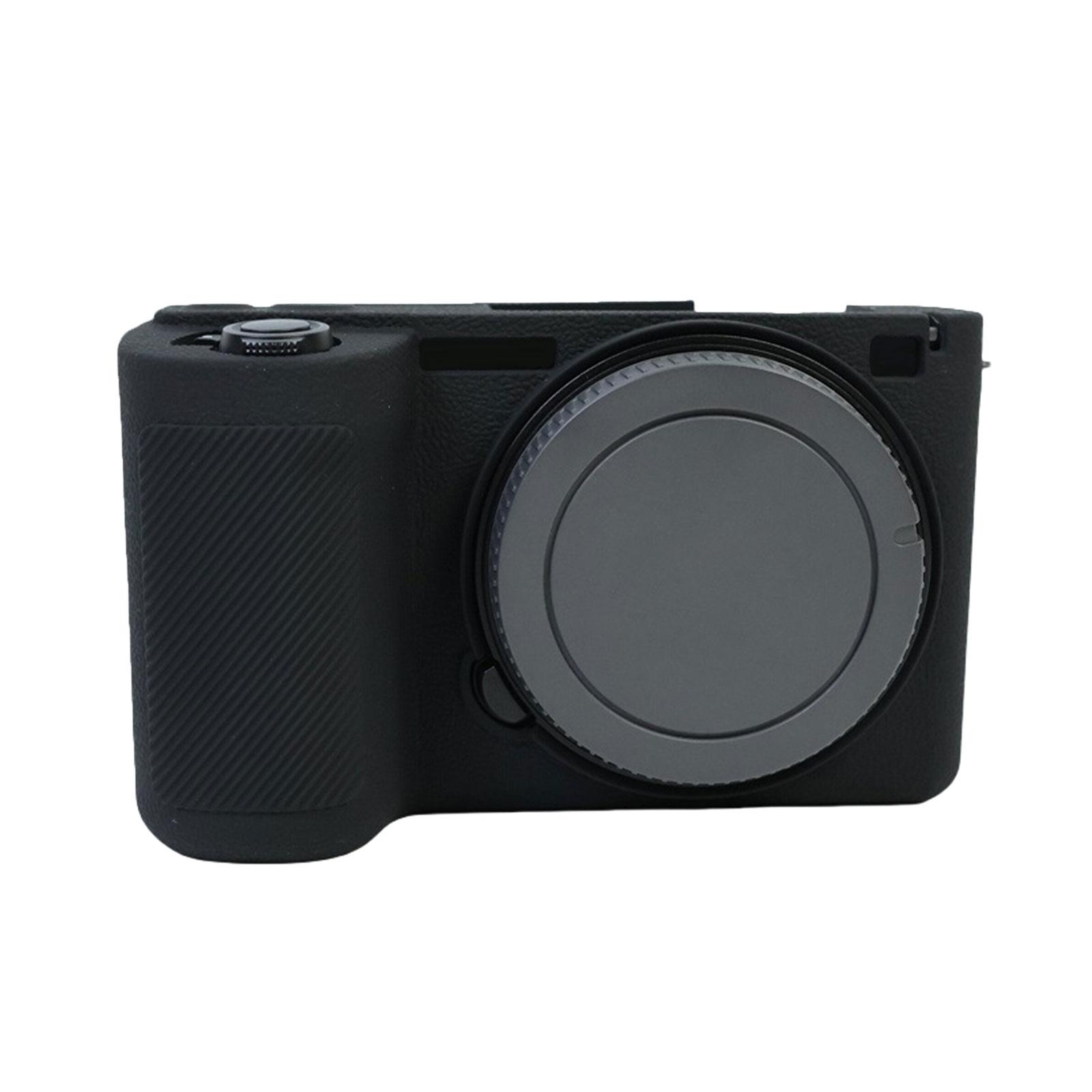 

Силіконовий чохол для камери Sony ZV E10II Захист від подряпин і пилу з легким доступом до кнопок і портів чорний
