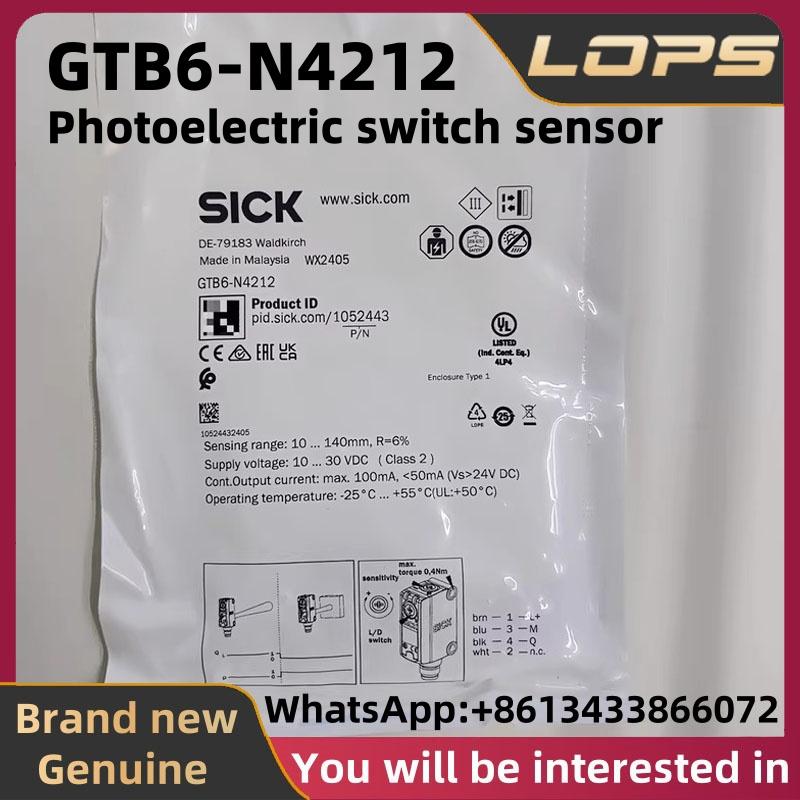 GTB6-P4211 P4212 N4211 N4212 P4231 GTE6-N4211 N4212 P4211 P4212 P4231 N4112 P4112 Genuine SICK photoelectric switch sensor