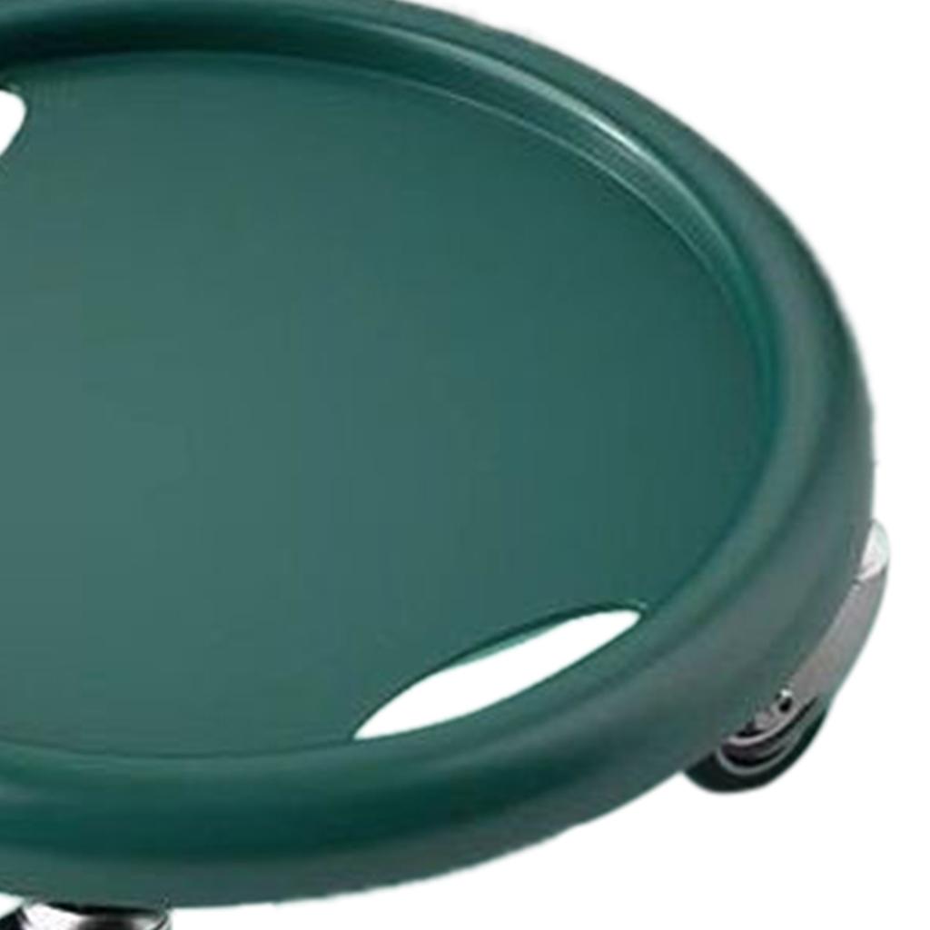 Core Slider Allenamento Addominali Disco Scorrevole Strumento per Allenamento Addominale con 4 Rulli per Palestra Domestica Verde Scuro
