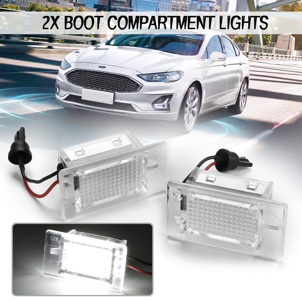 Buy 2X Led Trunk Courtesy Boot Luggage Lights For Ford Focus Fiesta KA