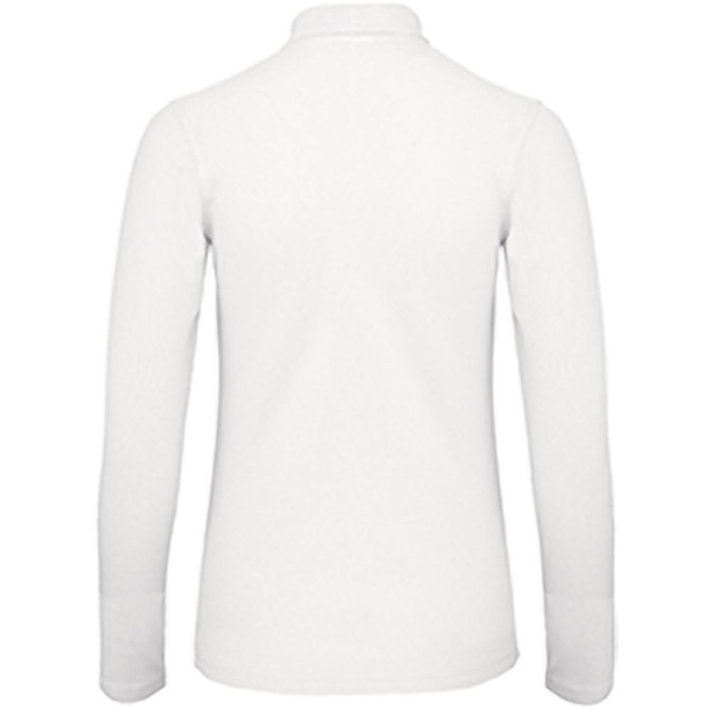 B & C ID.001 Damen- / Damen-Langarmpolo